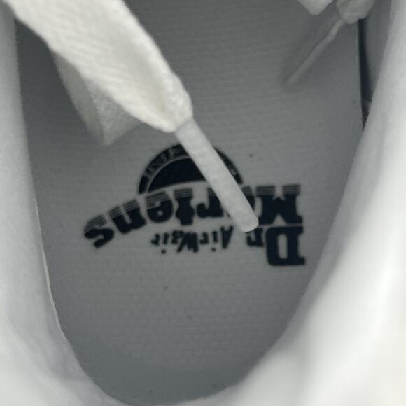 Dr. Martens Women's Size 7 Combs Poly Casual Lace Up Boot White Ajax - Picture 7 of 10